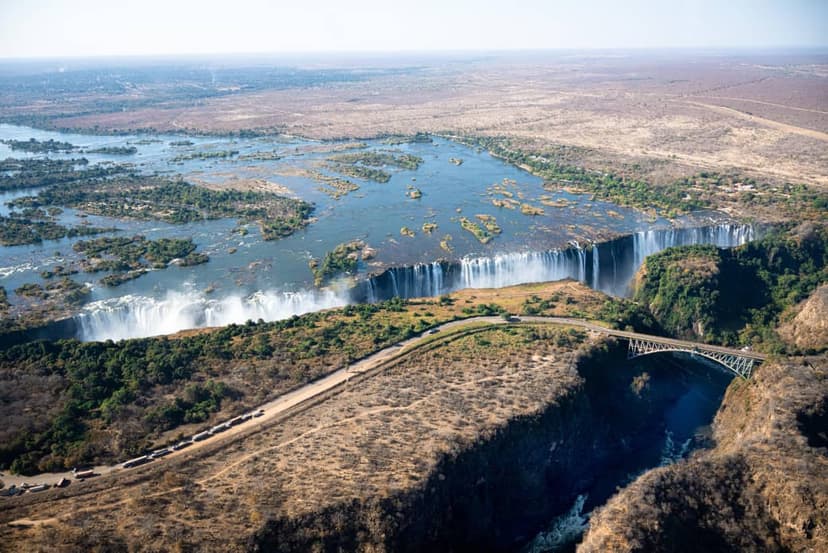 “Extended Scenic Helicopter Flight — ‘The Sky Above the Falls’” 23-25 minutes experience image from Victoria Falls