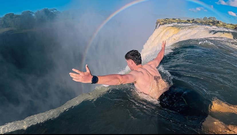 Devils Pool Living Life on the Edge. experience image from Victoria Falls